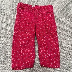 🍭6/$30 babycottons Corduroy Patterned Pants for Baby Girl - 6 months